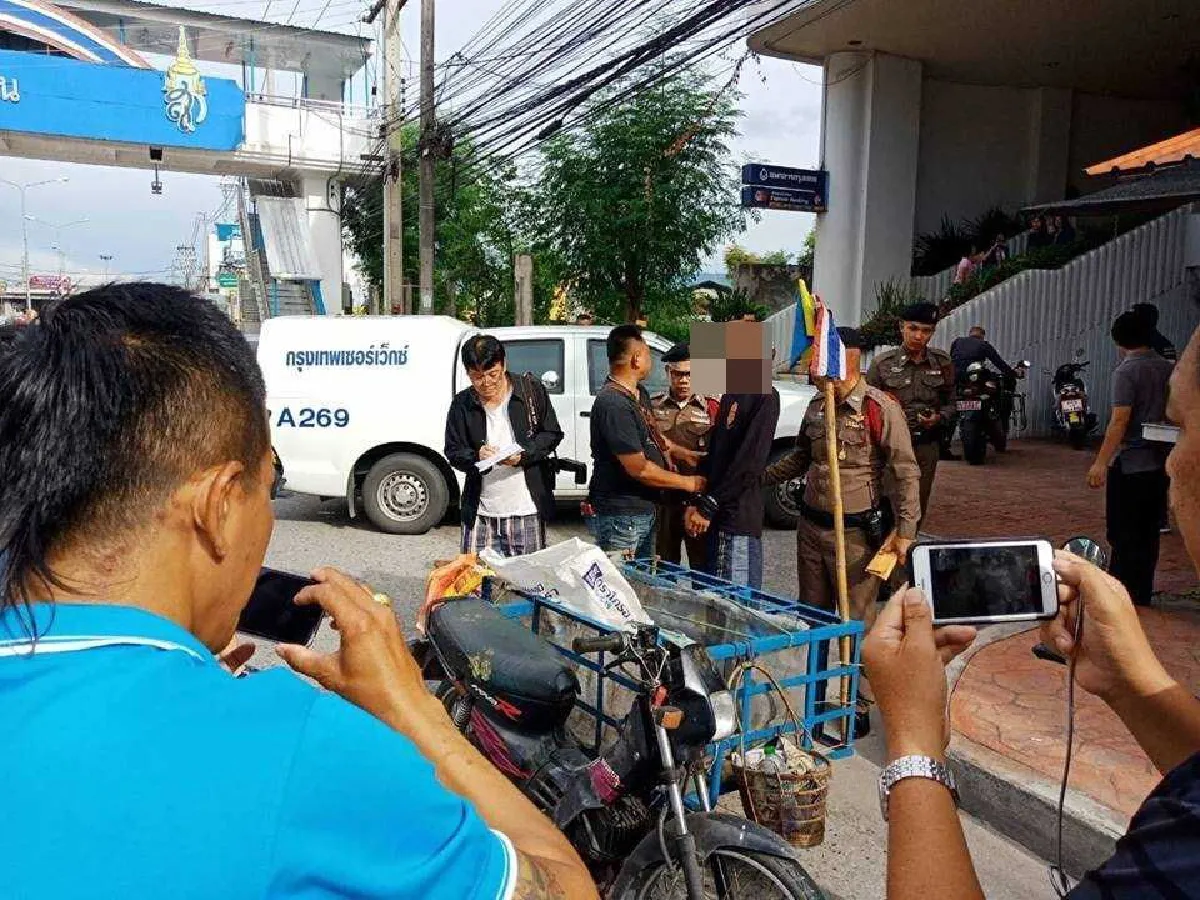 คนเก็บของเก่าบุกเดี่ยวปล้นธนาคาร แต่สุดท้ายไปไม่รอด