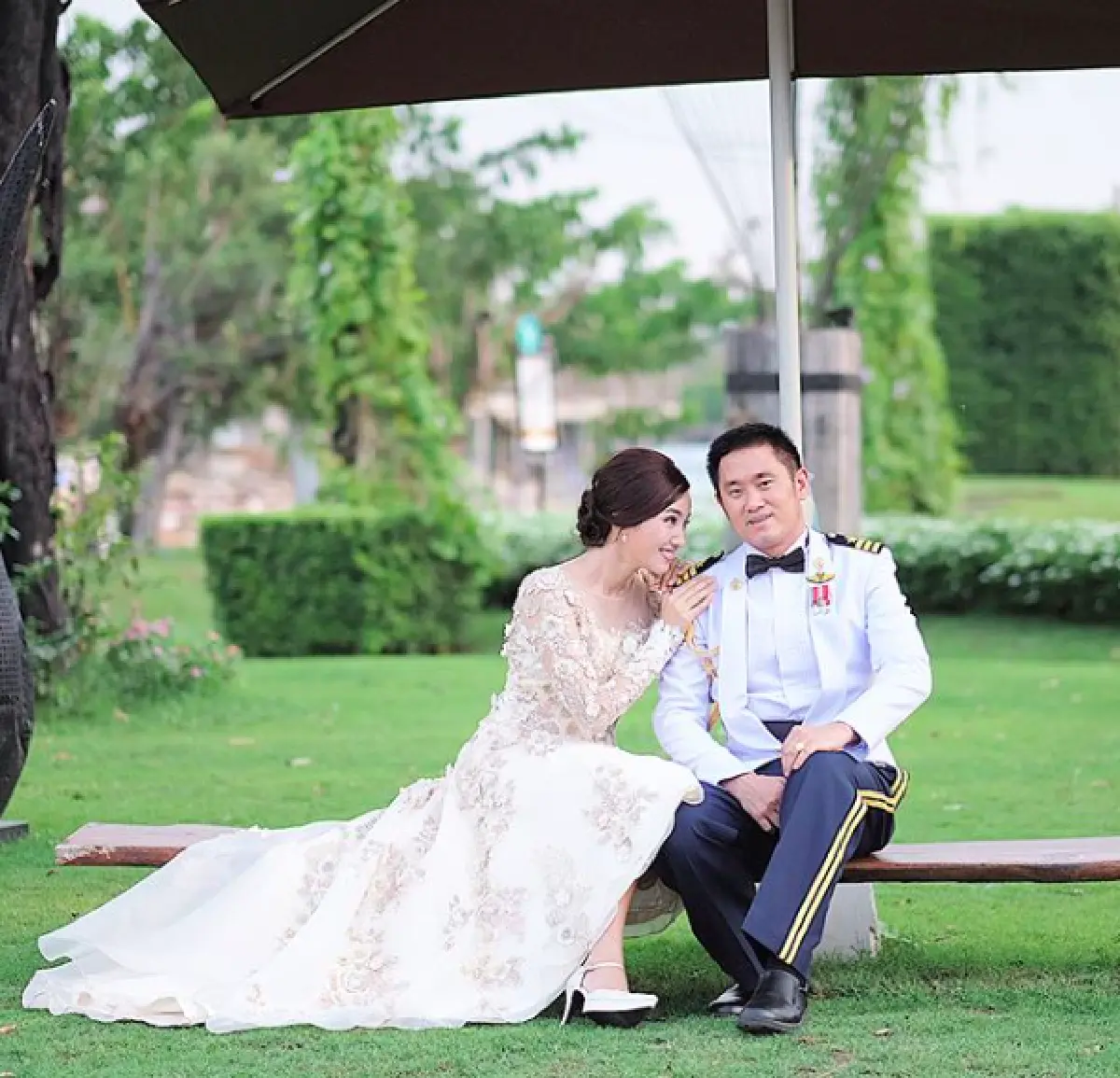 “กุญแจซอล” โชว์ภาพหวาน หลังครบรอบแต่งงาน 1 ปี