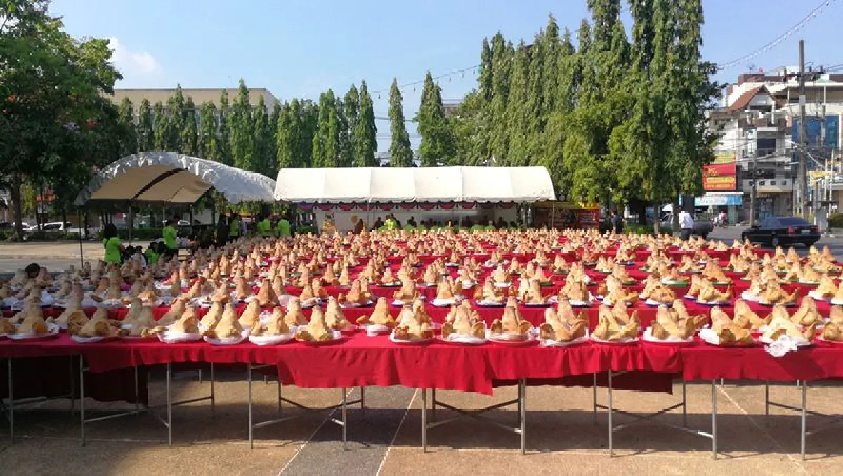 ทุบสถิติโลก-พิธีบวงสรวงหัวหมู4พันตัวโชว์ศักยภาพส่งเนื้อสุกรไปนอก