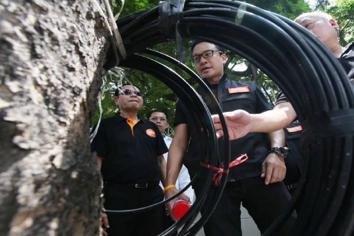 กทม.ลุยป้ายโฆษณาผิดก.ม.แถวลาดพร้าวจ่อคืนทางเท้าให้ประชาชน