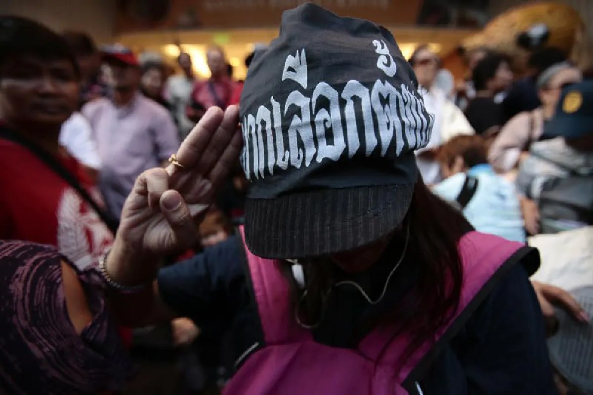 แดงหลากกลุ่มจัดกิจกรรมรำลึก8ปีสลายชุมนุมราชประสงค์