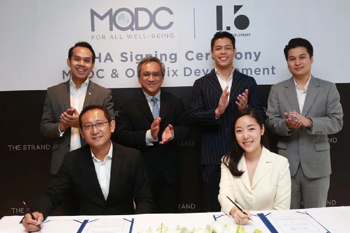 MQDC ร่วมทุน 1.6 ดีเวล็อปเม้นต์ พัฒนา THE STRAND  ตอบโจทย์ที่สุดแห่งไลฟ์สไตล์การใช้ชีวิตคนเมือง ต้นซอยทองหล่อ