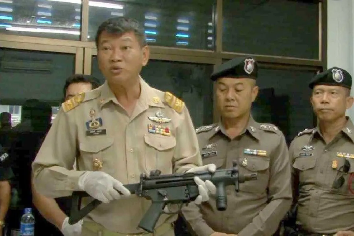 ยึดปืนสงครามส่งพัสดุจากสงขลาไปชายแดนเชียงราย คาดเตรียมส่งต่อไปเพื่อนบ้าน