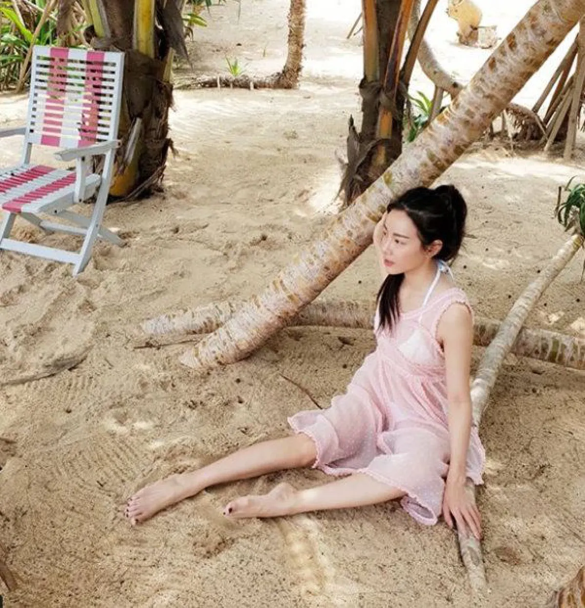 "ทับทิม มัลลิกา" กับรอยสักบนแผ่นหลังอันงดงามและมีความหมาย