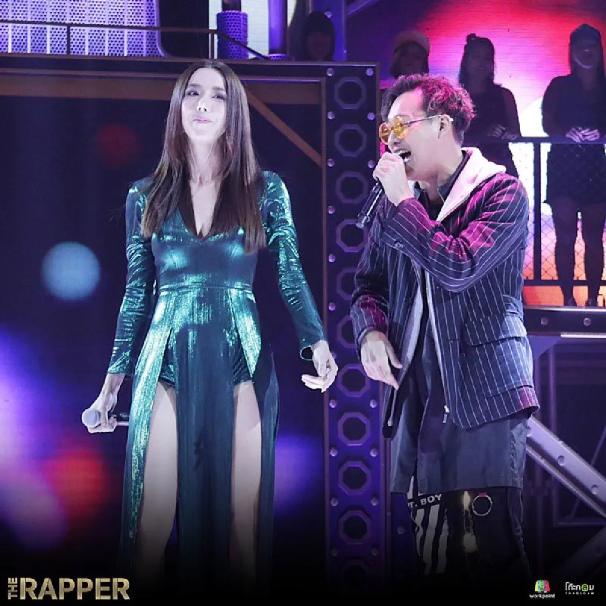 ไอซ์ อสรพิษฎา สวมวิญญาณแร็ปเปอร์สาว โชว์ทีเด็ดจนหนุ่มๆแย่งตัว (คลิป)