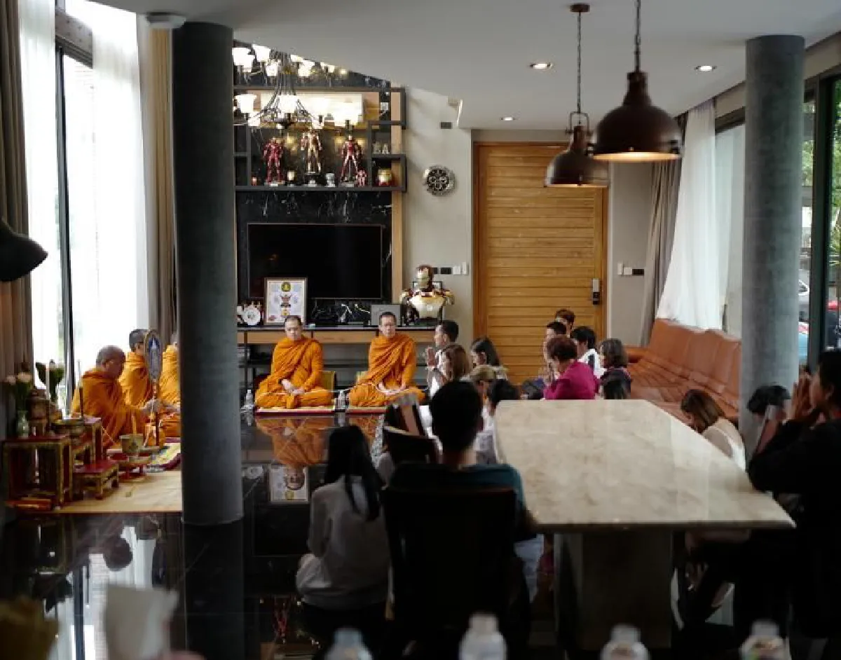 หลังนี้แหละเรือนหอ? อุ้ม-บอล จัดงานทำบุญขึ้นบ้านใหม่ที่เชียงใหม่