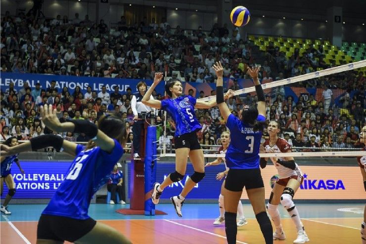 ลูกยางสาวไทยชนะโปแลนด์3-2 ลูกยางสาวไทยชนะโปแลนด์3-2