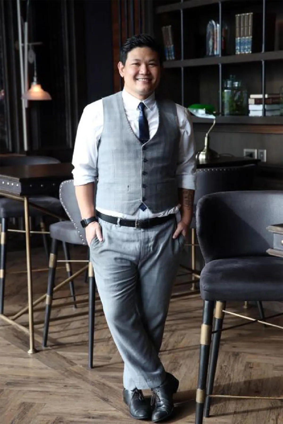 โรจนัสถ์ เจริญศรี อดีตทหารเรืออเมริกา กับค็อกเทลแก้วพิเศษที่ชงจากชีวิต