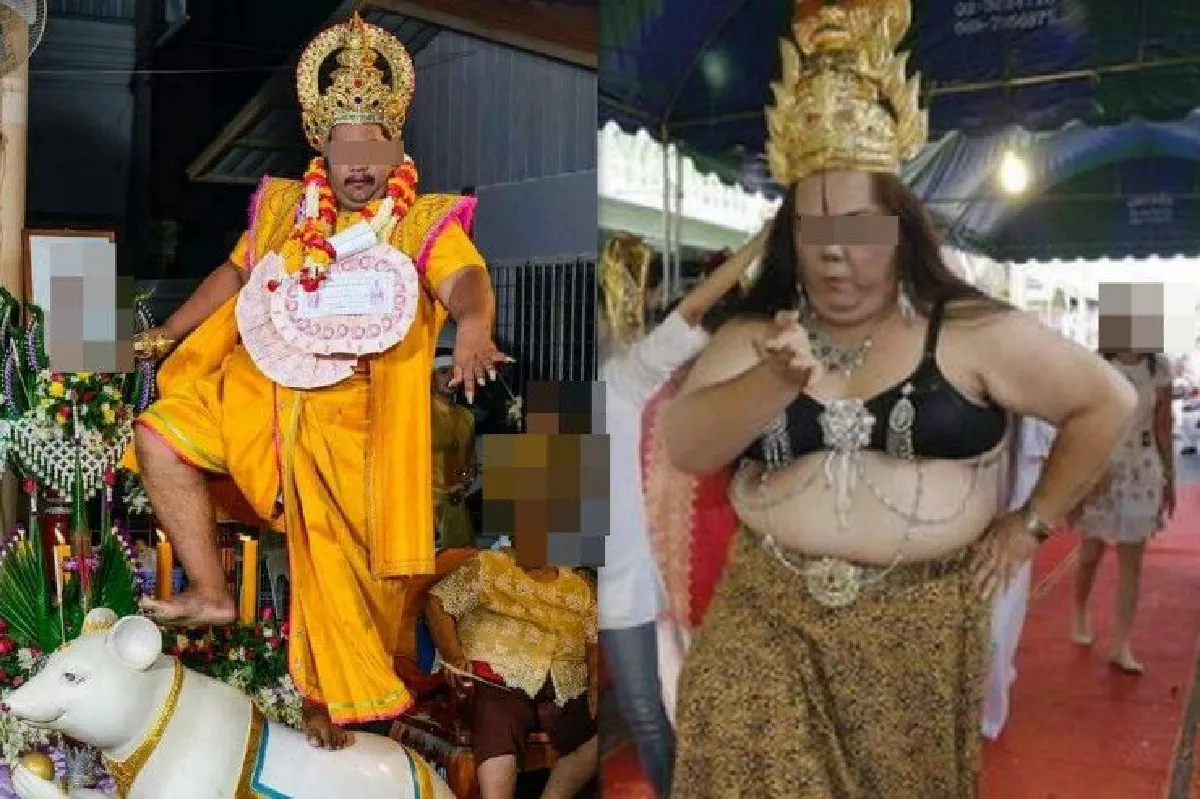 "ร่างทรง" องค์เทพผู้คลายทุกข์หรือคนบ้าจอมลวงโลก