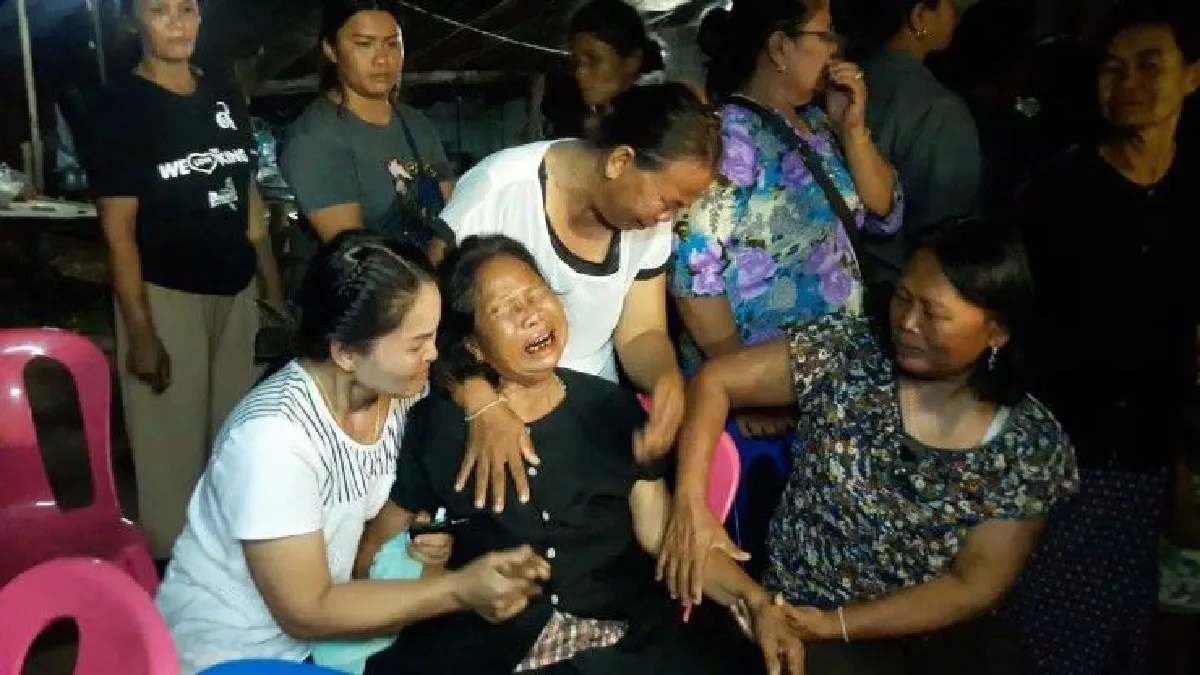ศพน้องอุ้มถึงบ้านเกิดที่สุรินทร์ ครอบครัว-ชาวบ้านรอรับสุดเศร้า
