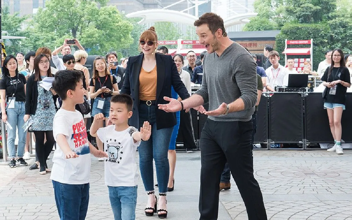 คริส แพรตต์ เปิดตัว Jurassic World 2 ที่เซี้ยงไฮ้ พร้อมส่งคำทักทายถึงคนไทย