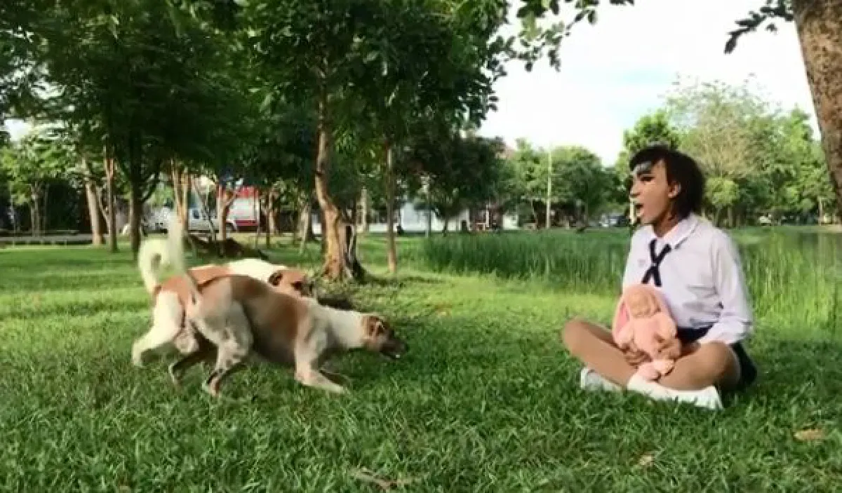 ดูเอาฮา..อย่าทำตาม! มาดามมด เผยวิธีป้องกันสุนัขกัด..ต้องทำให้มันสับสน (คลิป)