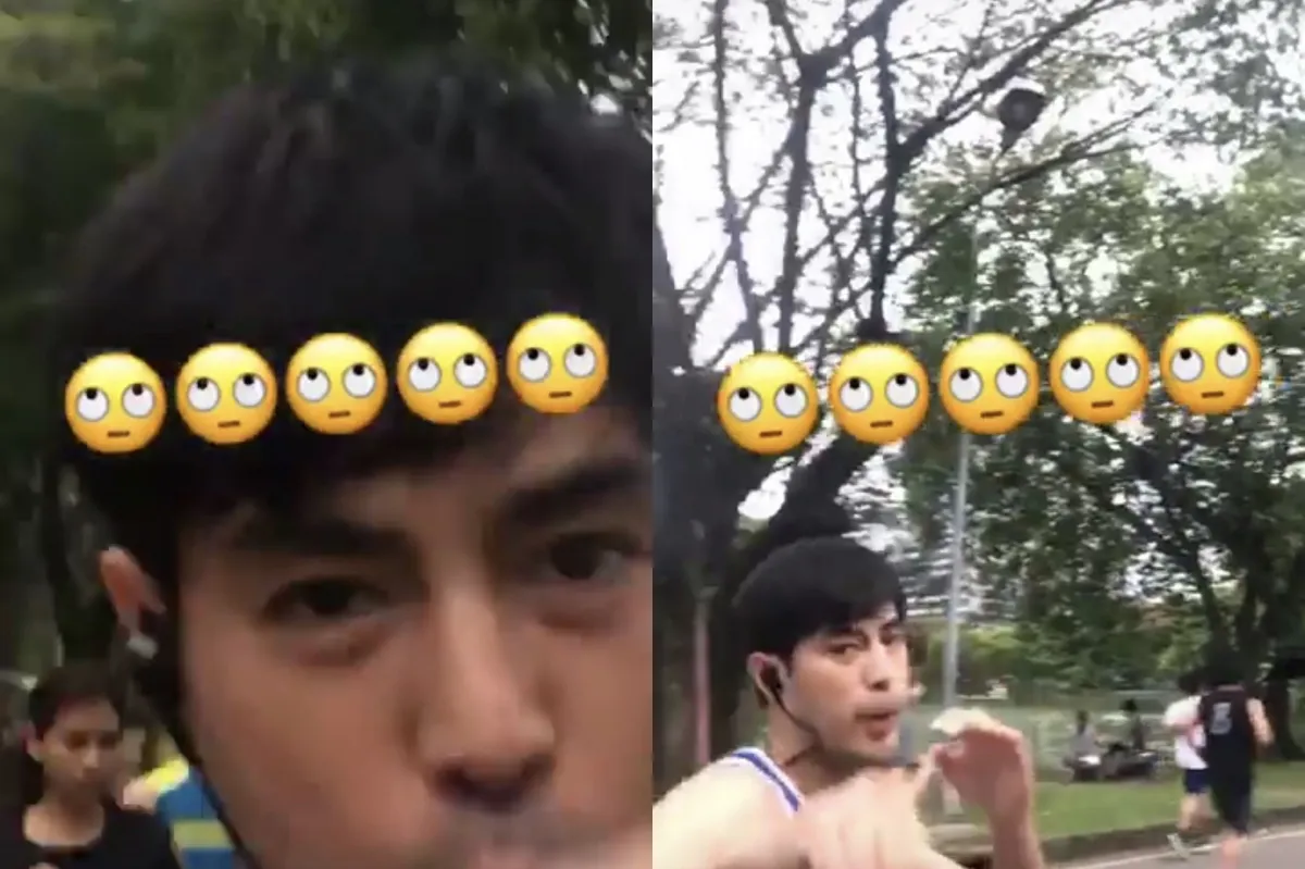 ตามส่อง ท็อป-ใบเฟิร์น หยอกล้อกันน่ารัก..พากันวิ่งที่สวนลุมฯ