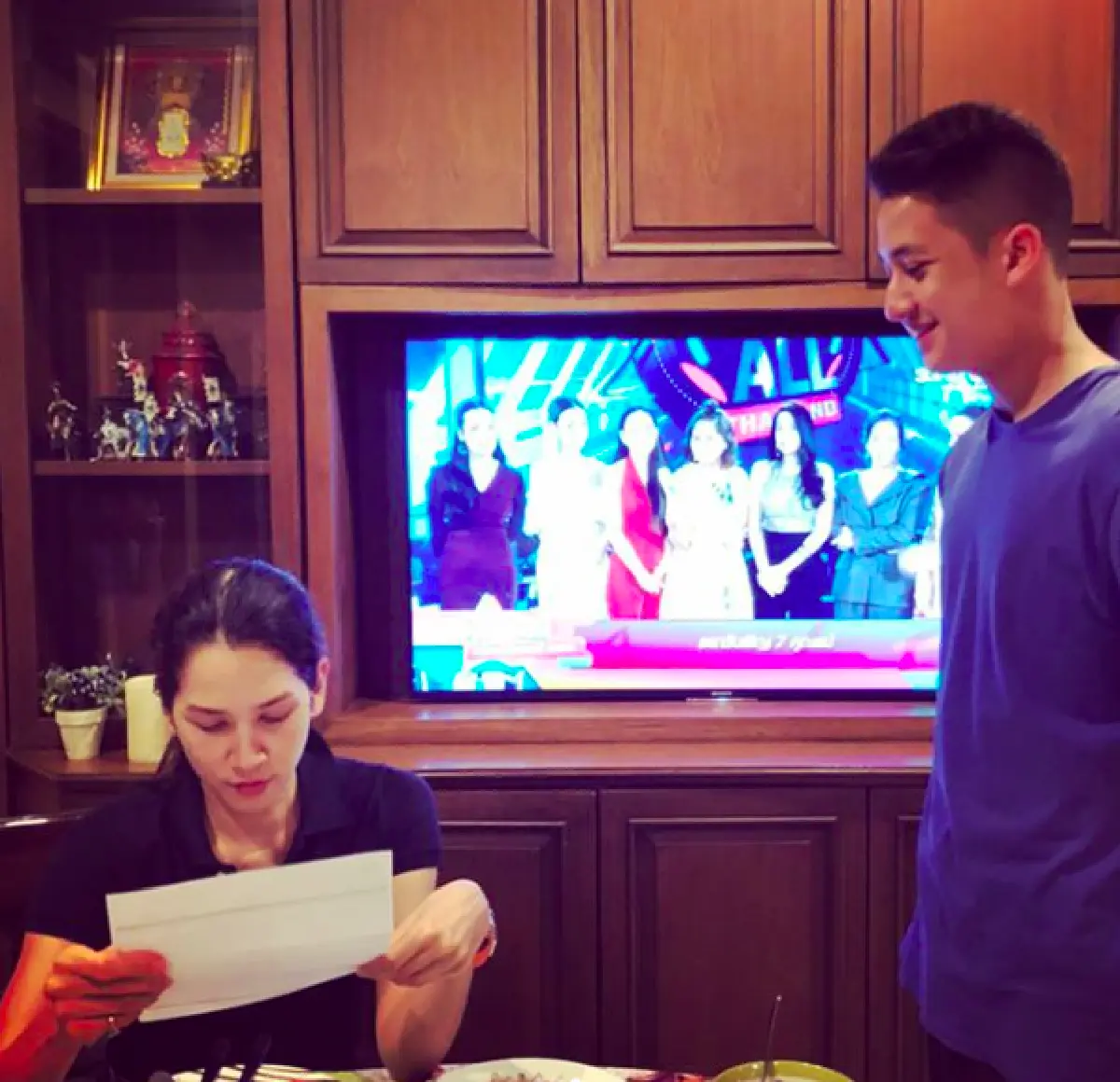 ของขวัญวันเกิดสุดล้ำค่า "นุสบา” สุดแฮปปี้ "น้องปุณณ์” คว้าเกียรตินิยมอันดับ 1