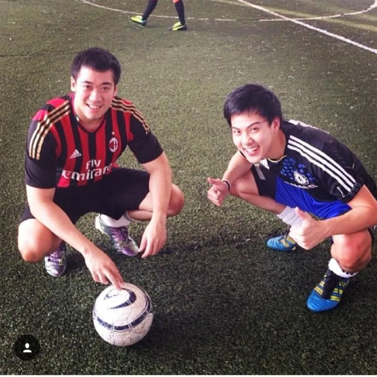 อาชว์ ไหลสกุล หลงรักกีฬาฟุตบอล