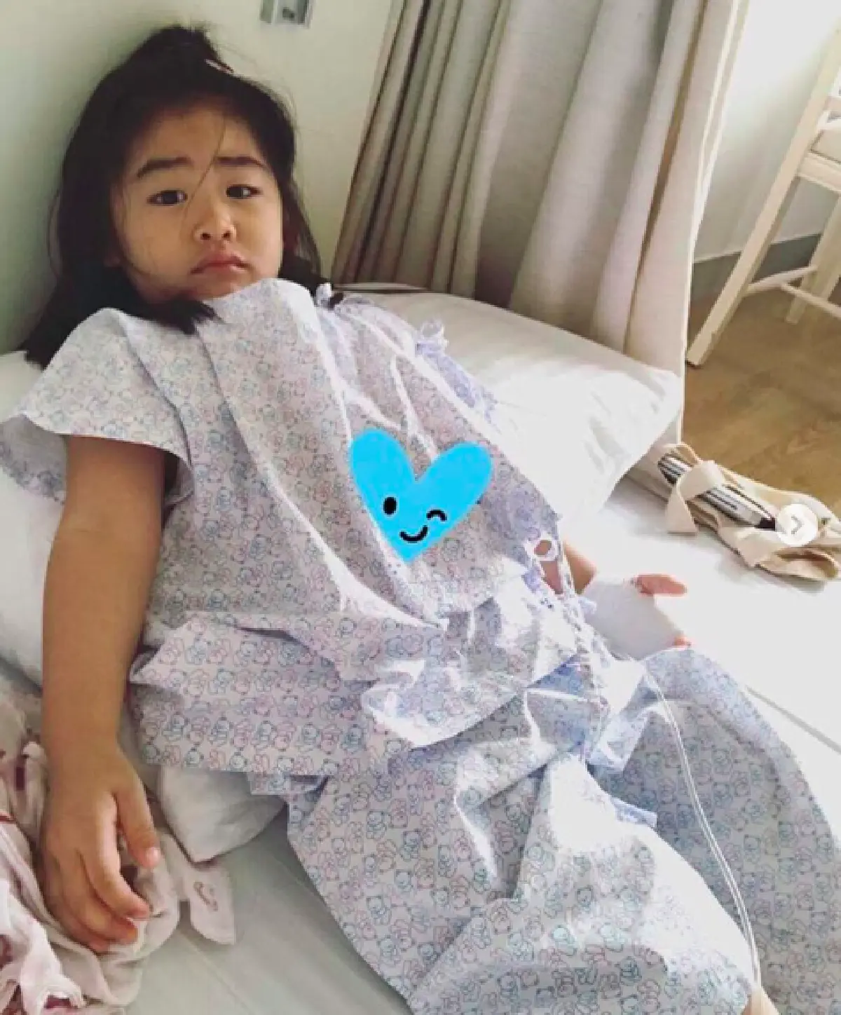 “น้องชูใจ” เแอทมิดด่วน! ถูกจับพ่นยา หลังป่วยหลอดลมอักเสบ