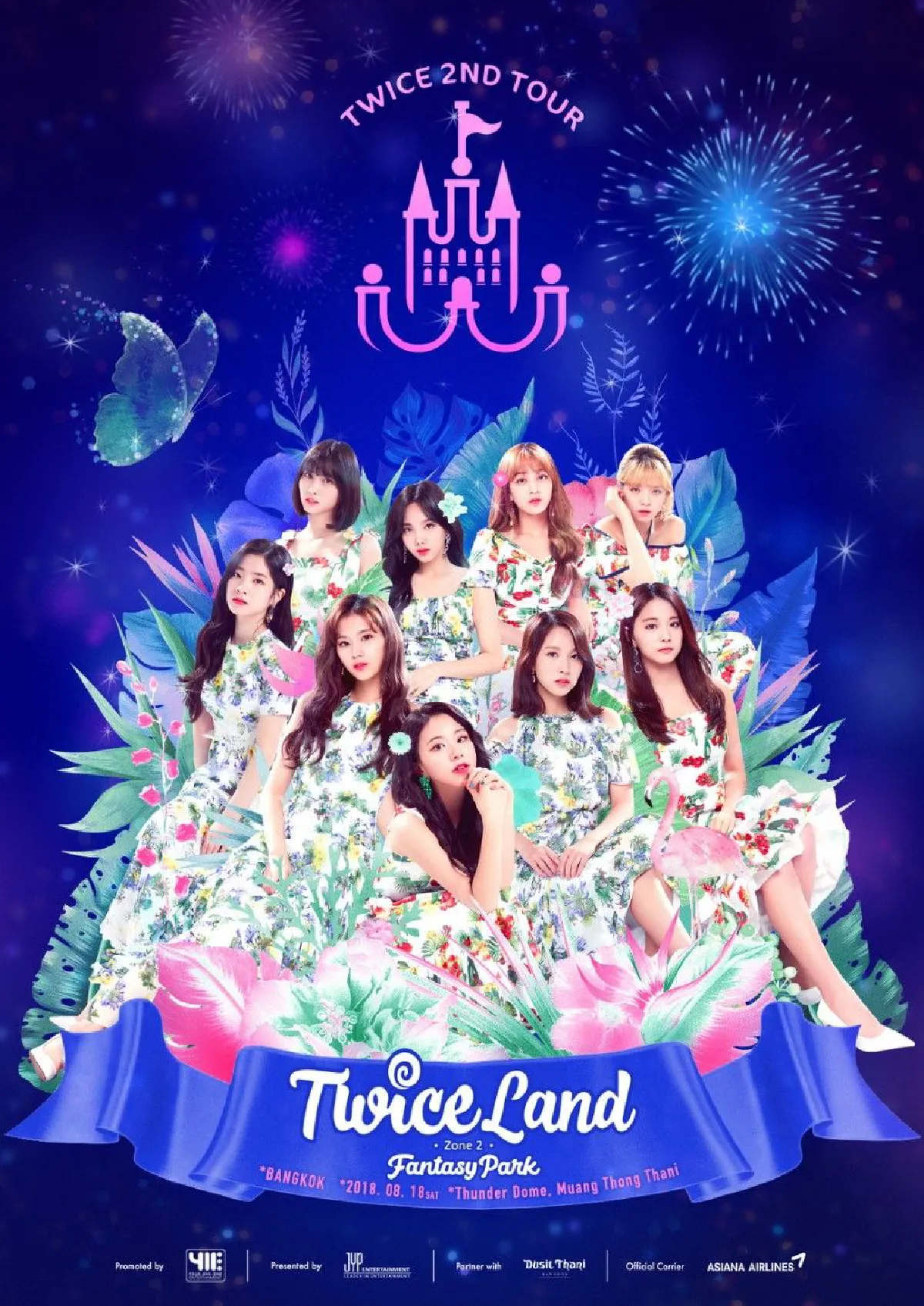 9 สาวทไวซ์ แจกความสดใสอีกครั้งในคอนเสิร์ต TWICE 2ND TOUR