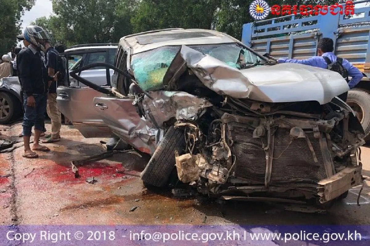 "สมเด็จกรมพระนโรดม รณฤทธิ์" ทรงประสบอุบัติเหตุทางรถยนต์ได้รับบาดเจ็บ