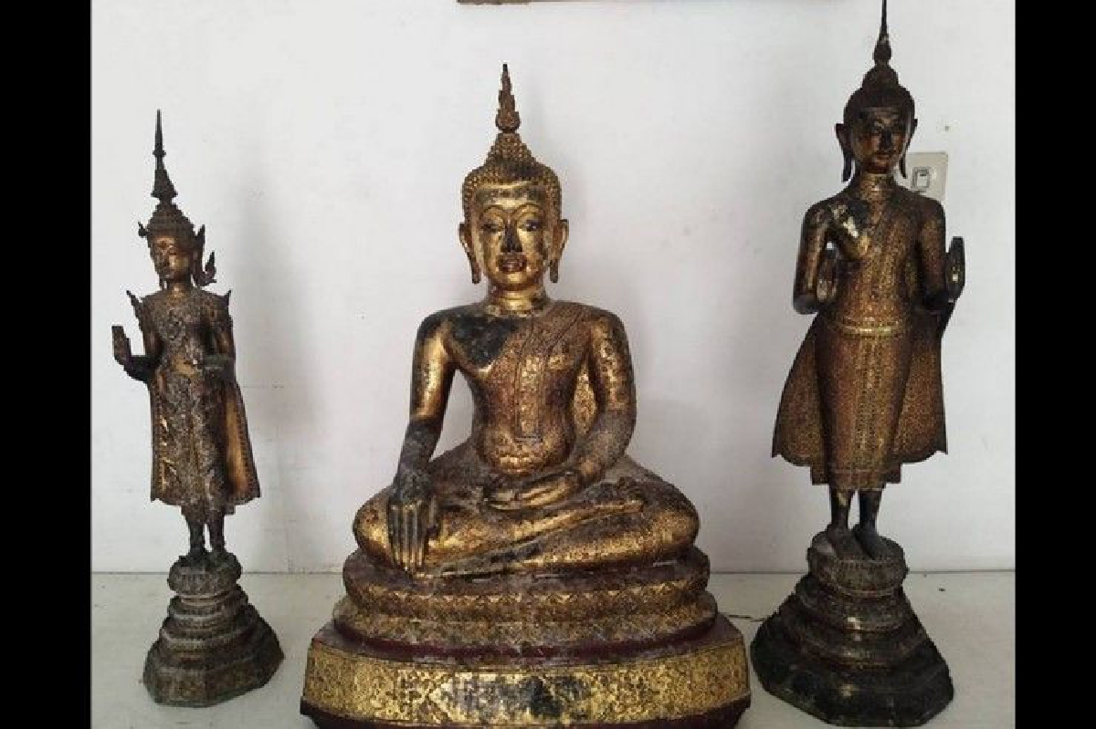 ตำรวจประกาศหาเจ้าของพระพุทธรูปโบราณ หลังถูกยึดเป็นของกลางนาน39ปี ตำรวจประกาศหาเจ้าของพระพุทธรูปโบราณ หลังถูกยึดเป็นของกลางนาน39ปี
