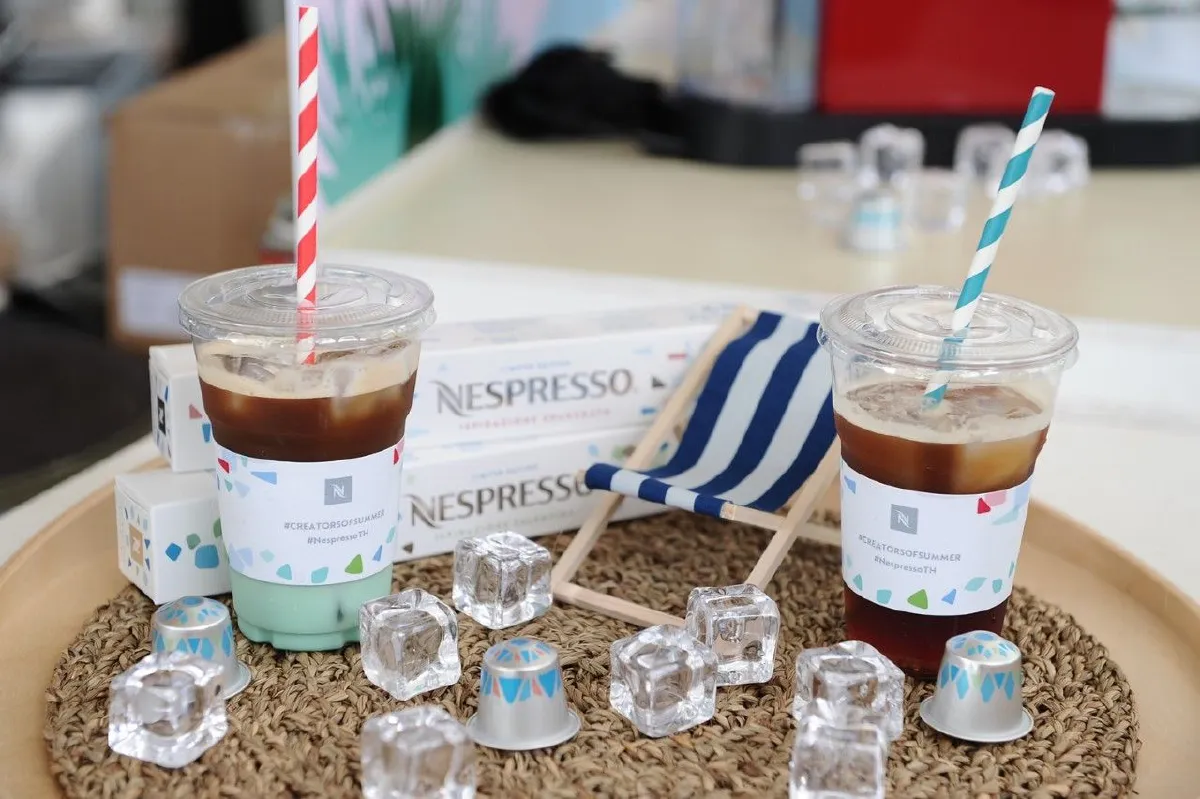ซัมเมอร์นี้ โทนี่-ต้าเหนิง ชวนคลายร้อน กับเมนูกาแฟ 2 สูตรพิเศษจากเนสเพรสโซ