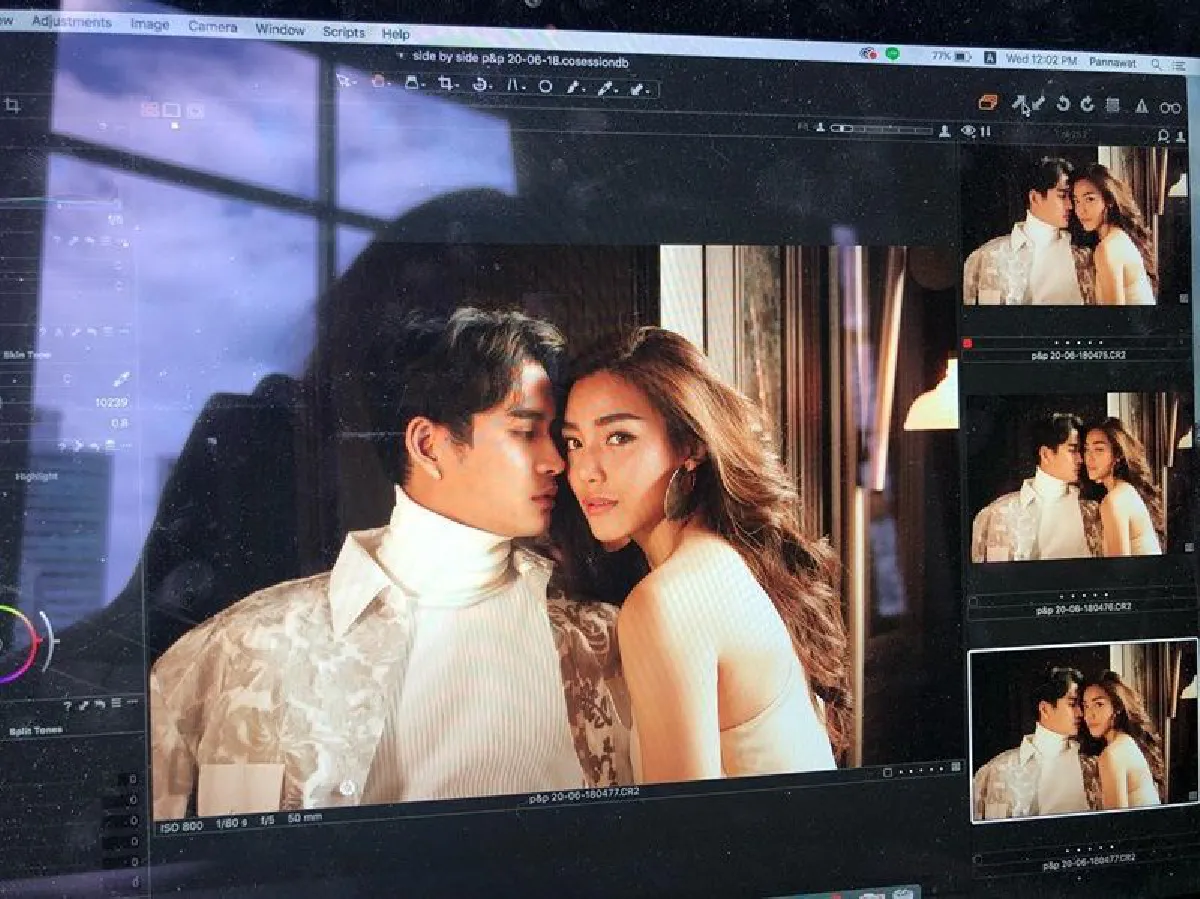 เบื้องหลังการถ่ายแบบสุดหวานของ ปั้นจั่น ปรมะ-ปราง กัญญ์ณรัณ