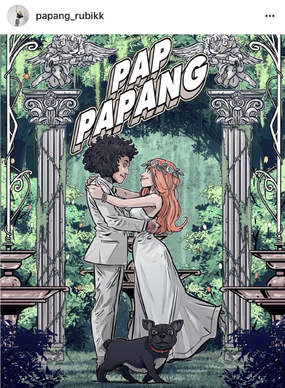 จัดเต็มในวันสำคัญ! พะแพง AF4 ย้อมผมสีส้มแป๊ดเข้าพิธีวิวาห์ แป๊บ Sweet Mullet