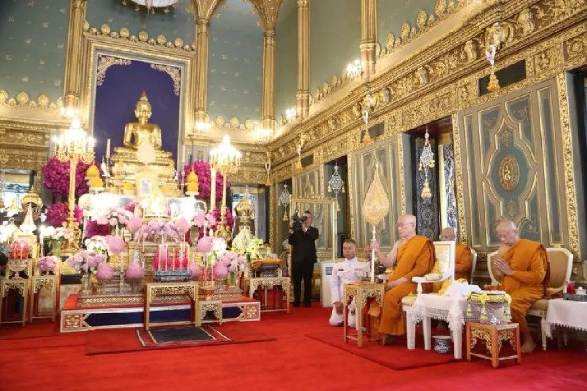 ร.10 พระราชทานบำเพ็ญพระกุศลวันคล้ายวันประสูติ สมเด็จพระสังฆราชฯ