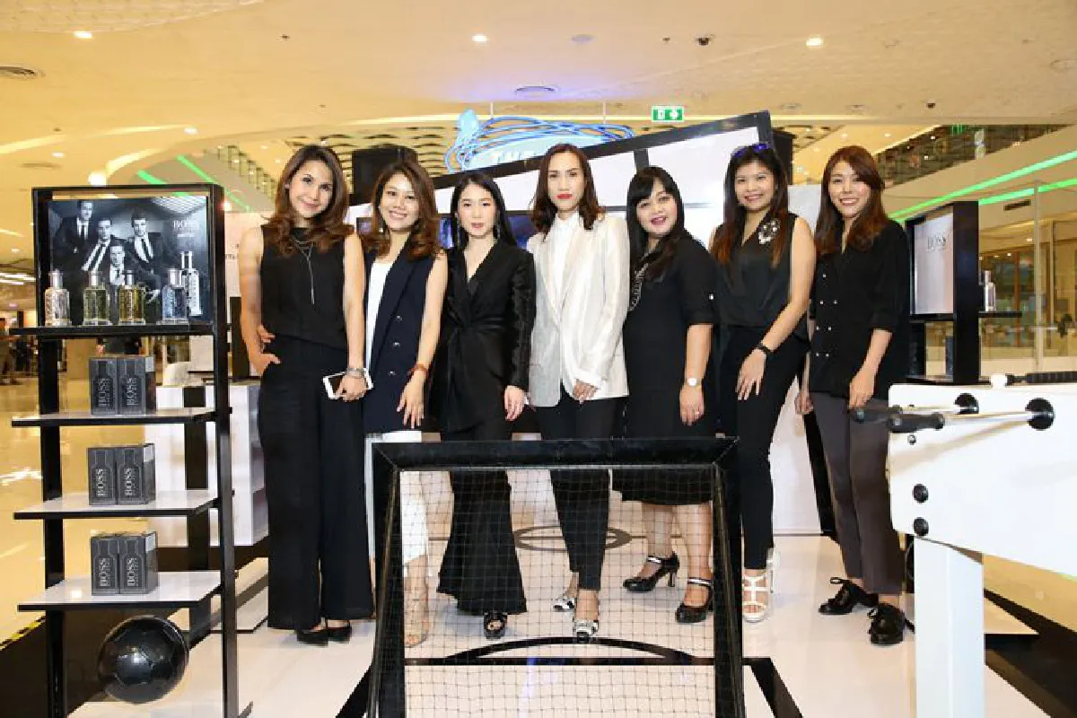 น้ำหอม HUGO BOSS  จัดงานเปิดตัว "BOSS BOTTLED UNITED" เพื่อเป็นการฉลองแคมเปญฟุตบอลโลก 2018