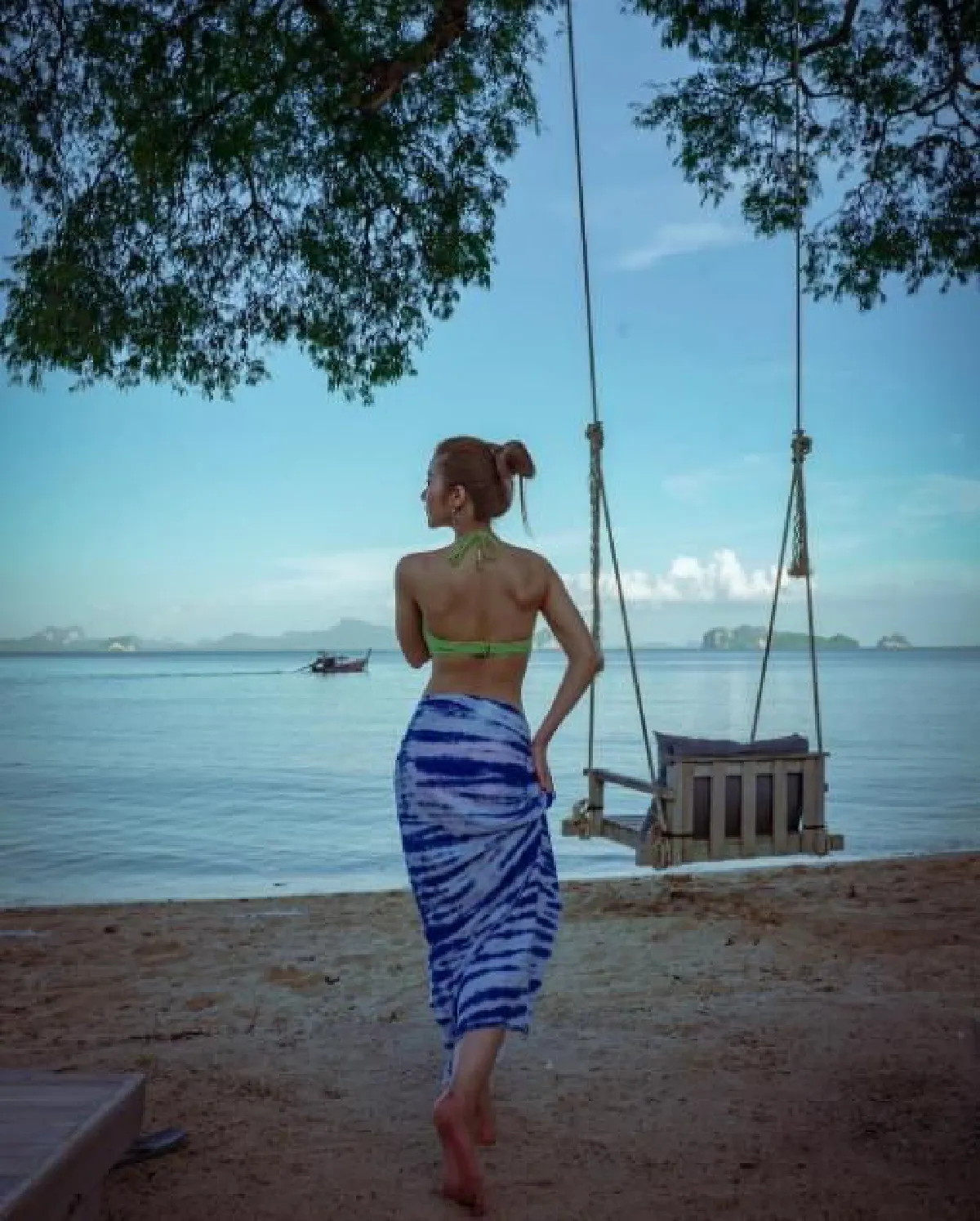 เนย เนโกะจัมพ์ ควงแฟนหนุ่ม ฤทธิ์ กาไชย เติมรักหวานบนเกาะ