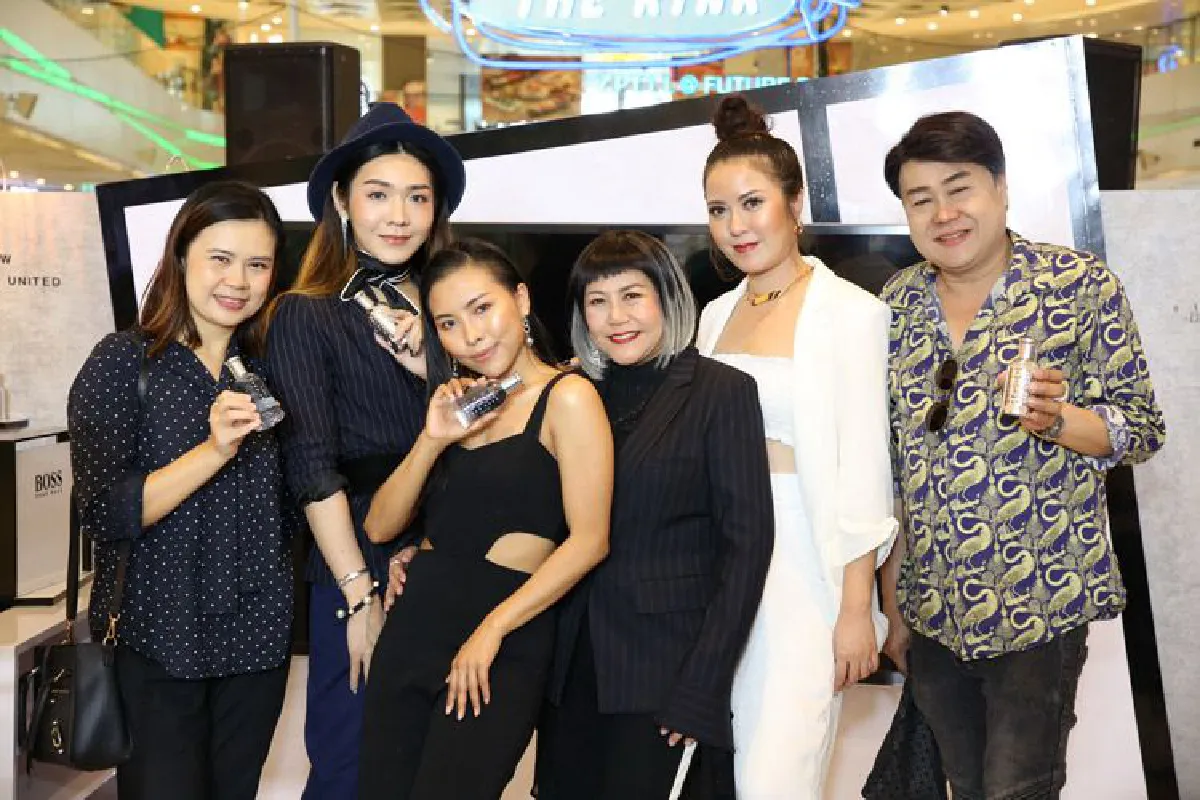 น้ำหอม HUGO BOSS  จัดงานเปิดตัว "BOSS BOTTLED UNITED" เพื่อเป็นการฉลองแคมเปญฟุตบอลโลก 2018