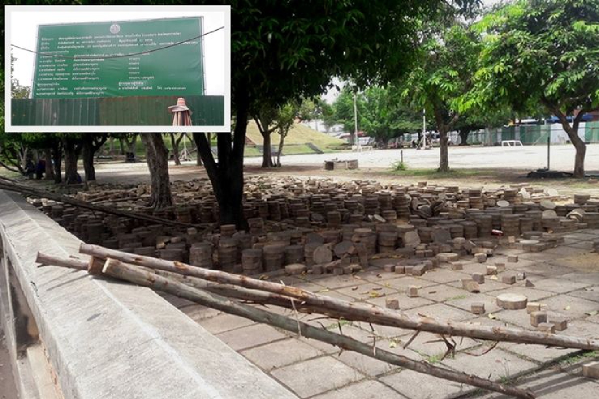 ชาวพิมายงงปรับลานพรหมทัตเป็นสวนหย่อมทำไมไม่ประชาคมก่อน ชาวพิมายงงปรับลานพรหมทัตเป็นสวนหย่อมทำไมไม่ประชาคมก่อน