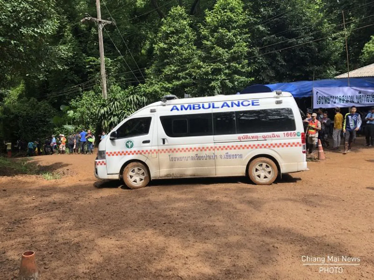 ไฟฟ้าช็อตในถ้ำหลวง-เจ้าหน้าที่ช่วยทีมหมูป่าเจ็บ1ราย