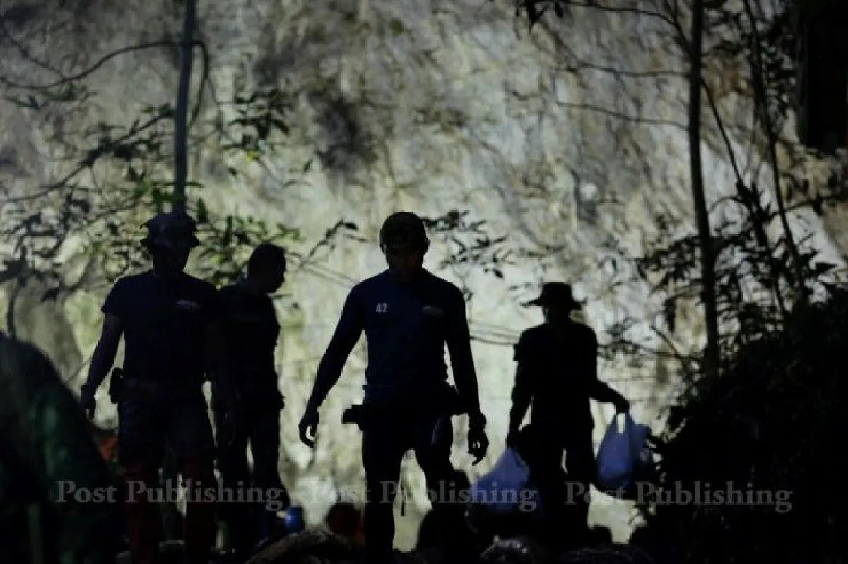 รวมภาพเบื้องหลังความสำเร็จในภารกิจ "พาทีมหมูป่ากลับบ้าน"