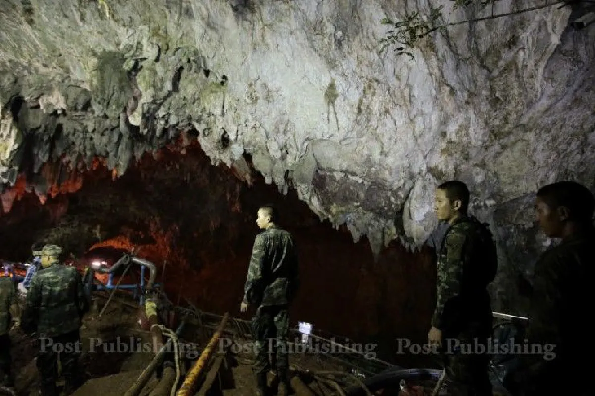 รวมภาพเบื้องหลังความสำเร็จในภารกิจ "พาทีมหมูป่ากลับบ้าน"