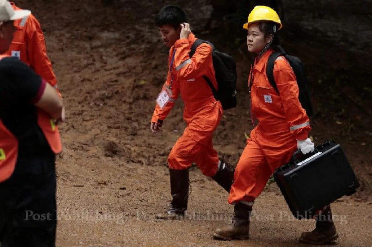 รวมภาพเบื้องหลังความสำเร็จในภารกิจ "พาทีมหมูป่ากลับบ้าน"