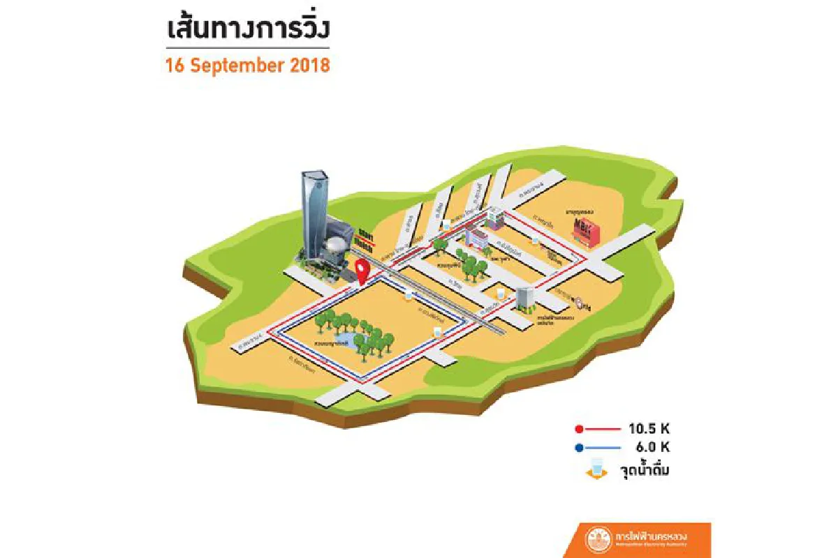 กฟน. แถลงข่าวจัดงานมหกรรมการวิ่งครบรอบ 60 ปี ยิ่งใหญ่ ก้าวสู่วิถีอนาคตใจกลางมหานคร "60 th MEA Smart Run Smart Metro 2018"