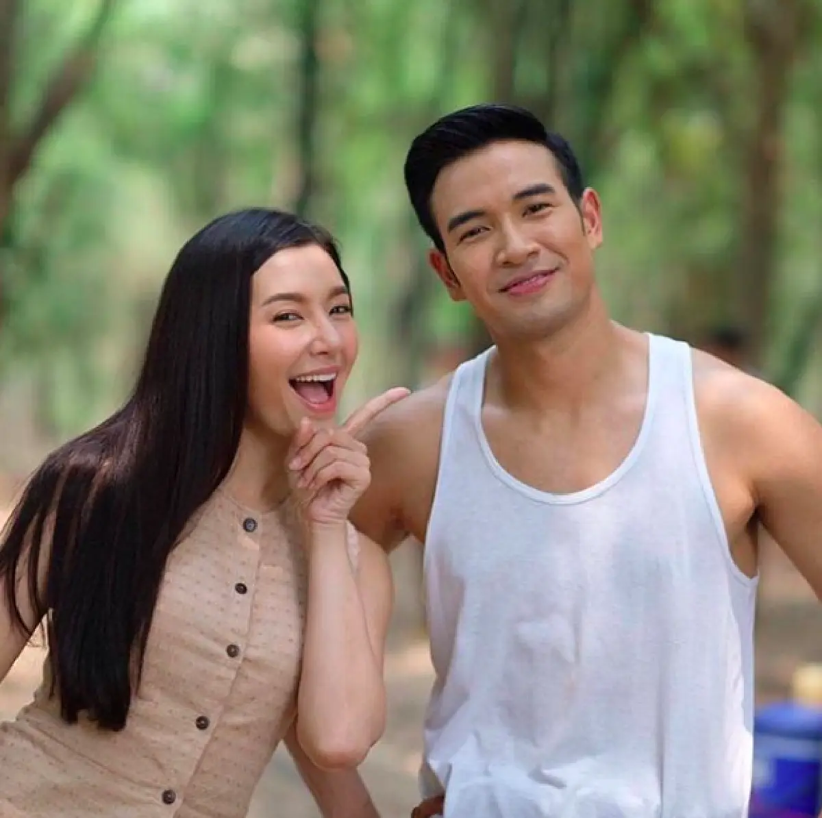 เคมีลงตัวอีกคู่! “เกรท-เบลล่า” แท็กทีมโชว์ท่าเต้นสุดฮิต Shoot dance
