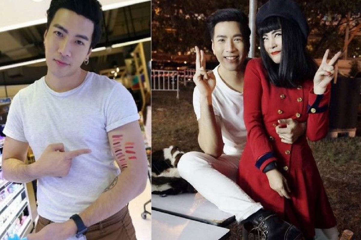 นี่สิผู้ชายในฝัน! โย่ง อาร์มแชร์ โชว์กล้ามแขนล่ำที่ลองลิปสติกของภรรยา นี่สิผู้ชายในฝัน! โย่ง อาร์มแชร์ โชว์กล้ามแขนล่ำที่ลองลิปสติกของภรรยา