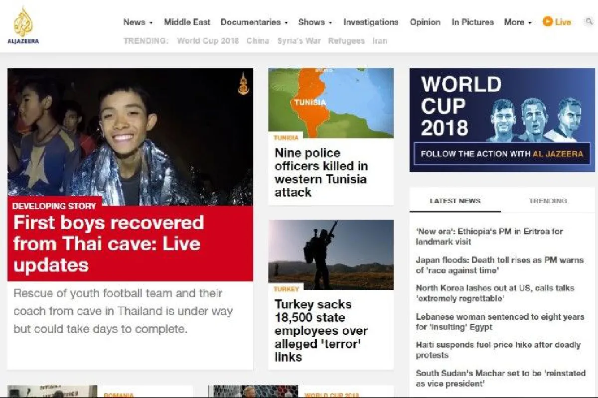 ทั่วโลกเกาะติดข่าวทีมหมูป่า แฮชแท็ก"#ThaiCaveRescue"ขึ้นแท่นอันดับ2
