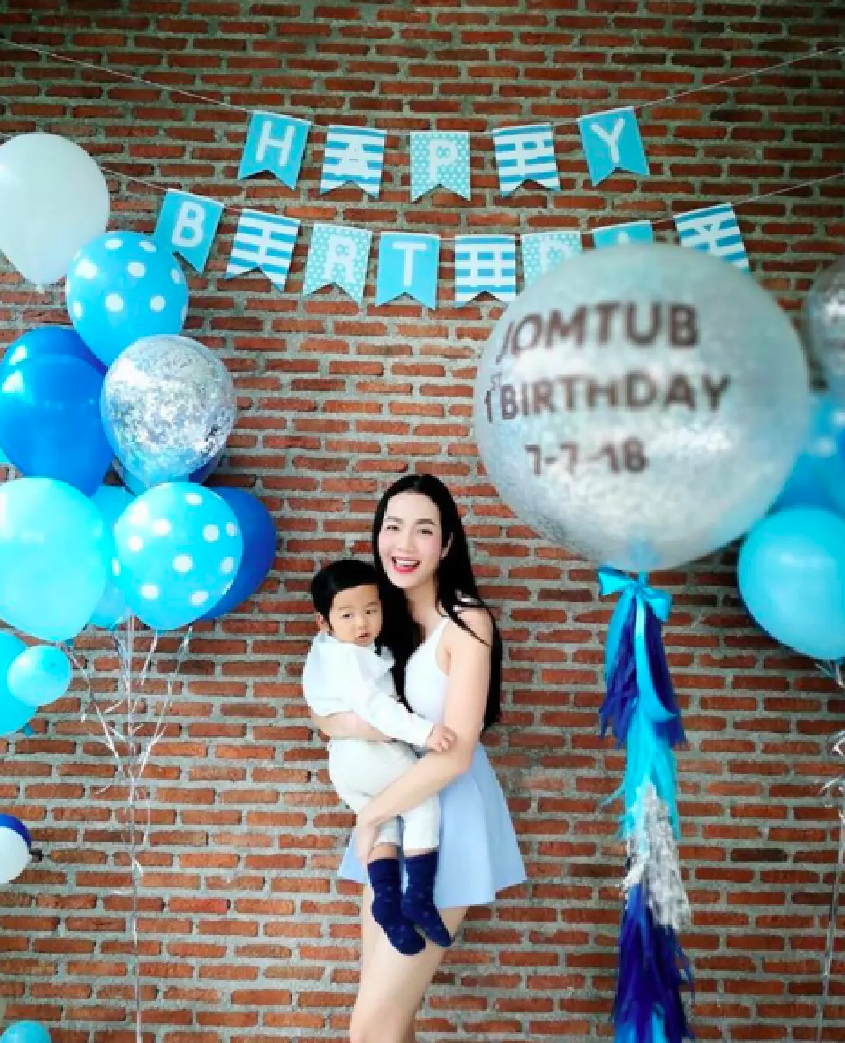 “แม่อ๋อม” จัดงานปาร์ตี้วันเกิด “น้องจอมทัพ” อายุครบ 1 ขวบ