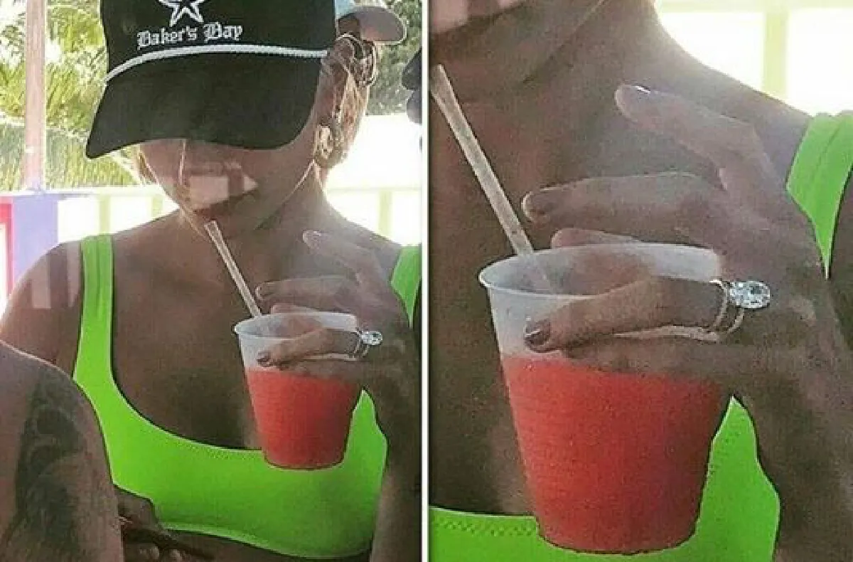 ซูมแหวนเพชรเม็ดโตของ เฮลีย์ คู่หมั้น บีเบอร์ มูลค่ากว่า 66 ล้านบาท