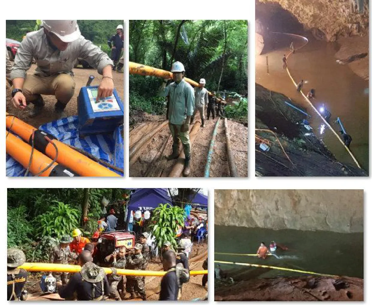 ความช่วยเหลือจาก "ธุรกิจพลังงาน" อีกหนึ่งเบื้องหลังของภารกิจถ้ำหลวง