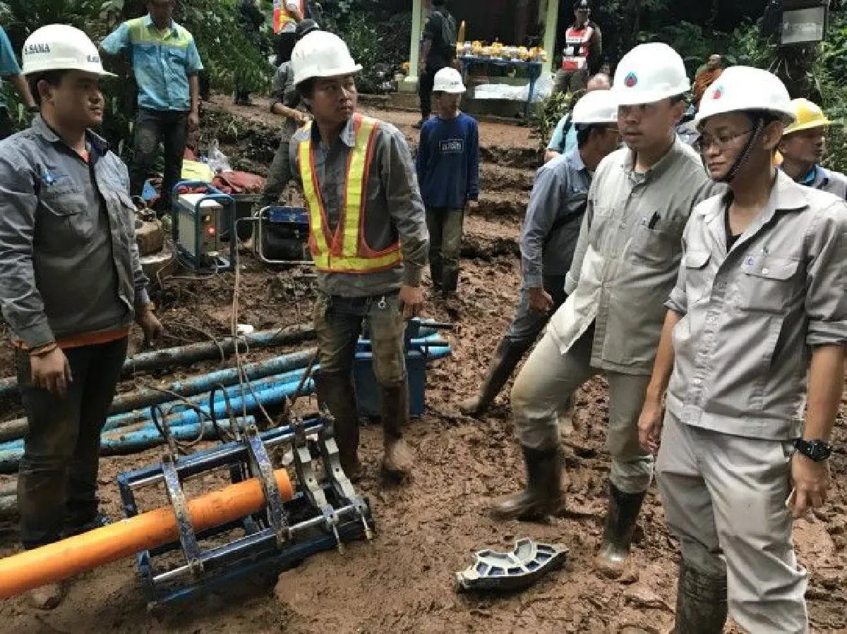 ความช่วยเหลือจาก "ธุรกิจพลังงาน" อีกหนึ่งเบื้องหลังของภารกิจถ้ำหลวง