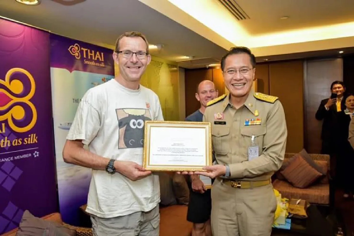 ส่ง2นักดำน้ำอังกฤษกลับประเทศแล้ว เจ้าตัวกล่าวติดตลก "อย่าเข้าถ้ำช่วงฝนตกอีก"