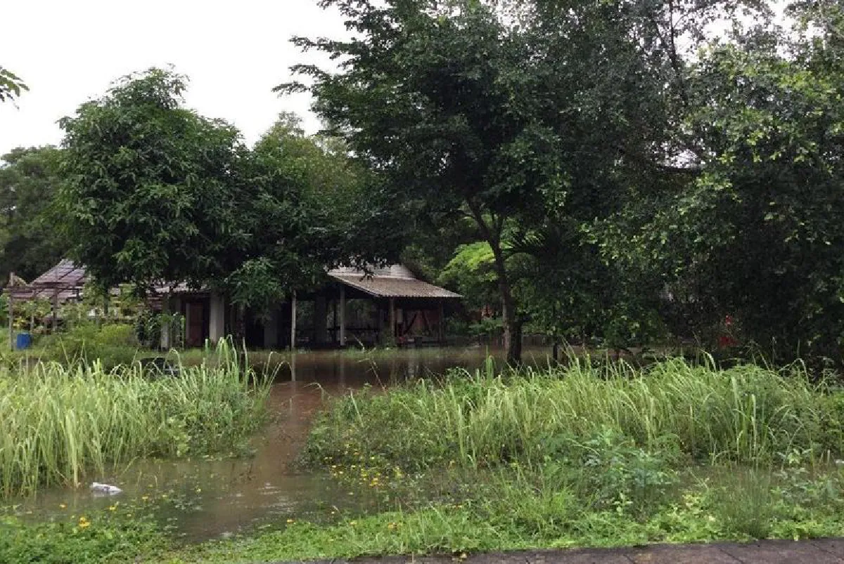 ตราดฝนหยุดตกแต่โรงเรียนอ่วมน้ำท่วมสะสม