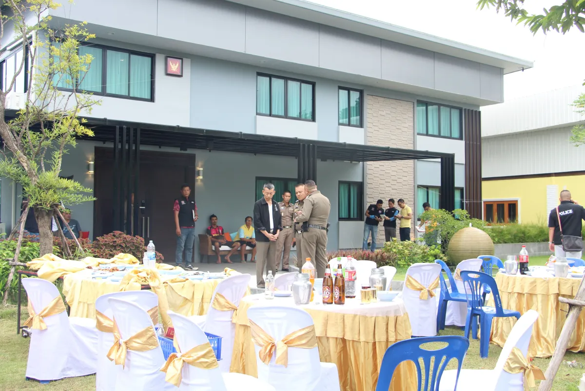 สารวัตรกำนันดับถูกยิงดับพร้อมเพื่อนกลางงานเลี้ยงเปิดโรงงานใหม่