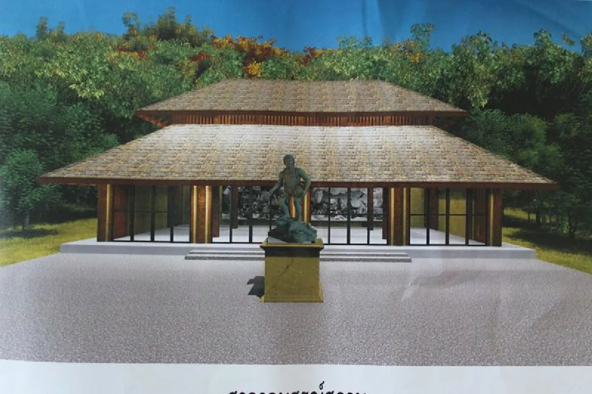 เปิดโมเดลต้นแบบก่อนปั้นจริงอนุสาวรีย์"จ่าแซม"คาด4เดือนเสร็จ