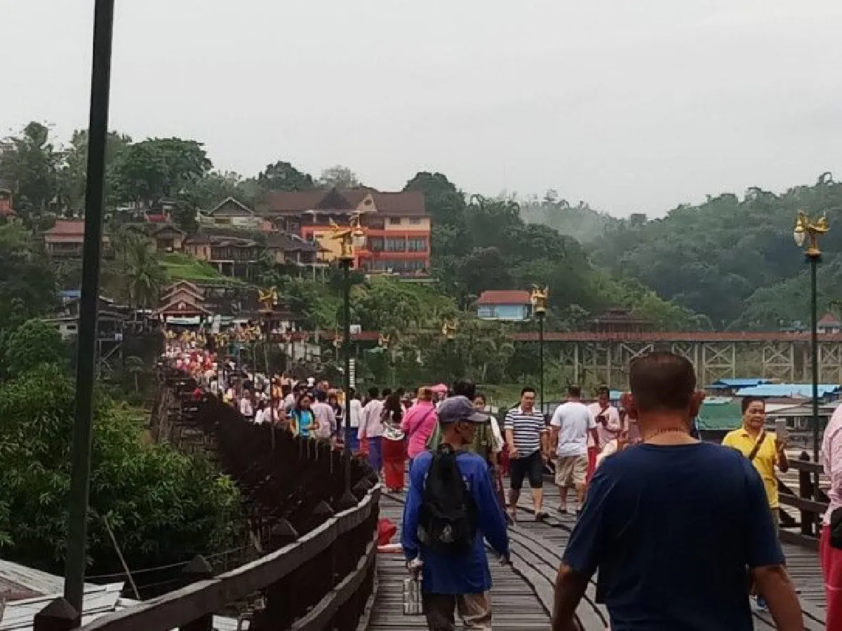 "สังขละบุรี"น้ำลดแล้ว! เจ้าหน้าที่เร่งเข้าช่วยผู้ประสบภัย