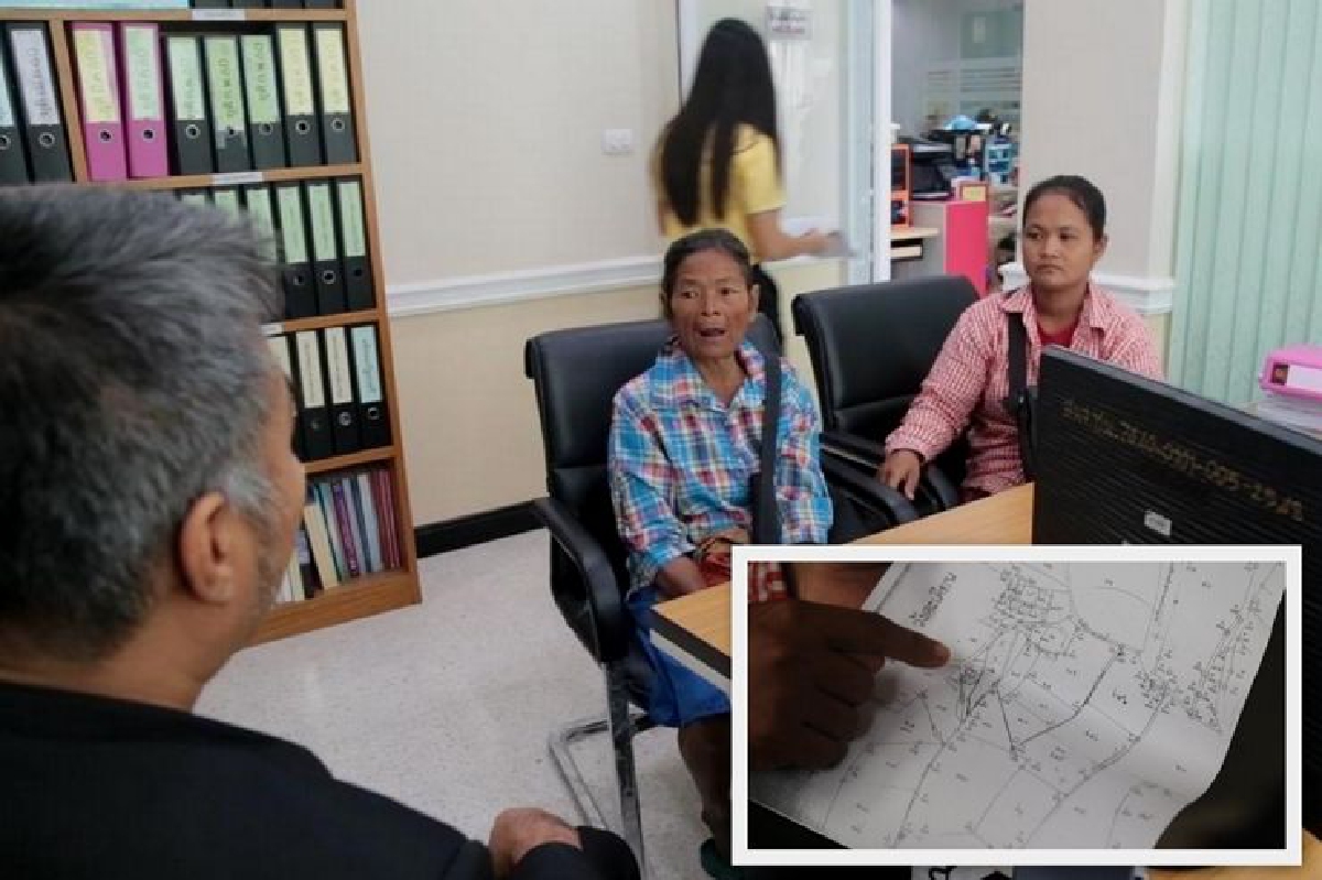 สาวชัยนาทจูงมือแม่ร้องศูนย์ดำรงธรรมถูกนายทุนฮุบที่ดิน สาวชัยนาทจูงมือแม่ร้องศูนย์ดำรงธรรมถูกนายทุนฮุบที่ดิน
