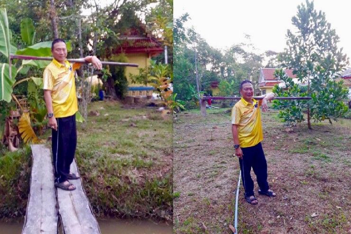 เตรียมเกษียณ! แม่ทัพภาค 4 ใช้เวลาว่างวันหยุดเดินสายปลูกต้นไม้ในวัดภาคใต้ เตรียมเกษียณ! แม่ทัพภาค 4 ใช้เวลาว่างวันหยุดเดินสายปลูกต้นไม้ในวัดภาคใต้